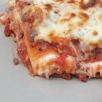 Italian lasagna with meat