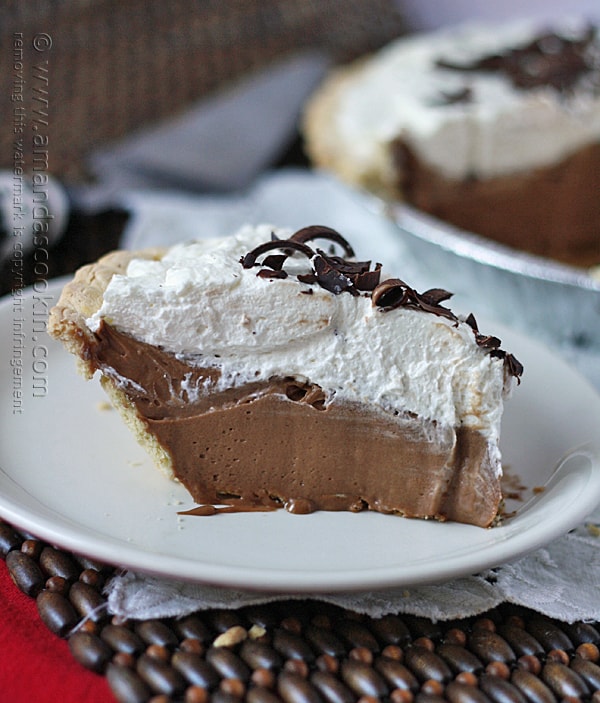 Homemade Baker's Square French Silk Pie Amanda's Cookin'
