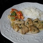 Chicken with Garlic & Parsley: (quick dinner) @amandaformaro