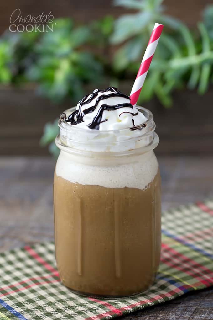Homemade Mocha Frappuccino: a Starbucks inspired drink
