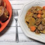Mustard Herb Beef Stew & Winter Savory Popovers