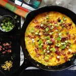 Cheesy Bacon Potato Frittata