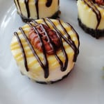 Mini Turtle Cheesecakes