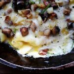 Sweet Garlic, Mushroom and Mozzarella Omelet for One-featured
