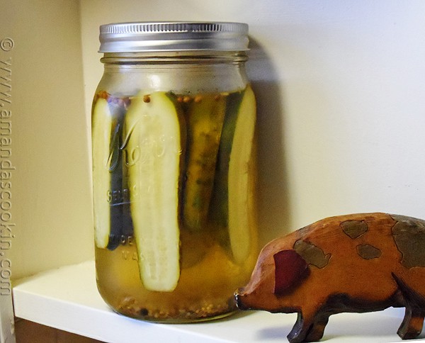 Homemade Claussen Pickles Copycat - AmandasCookin.com