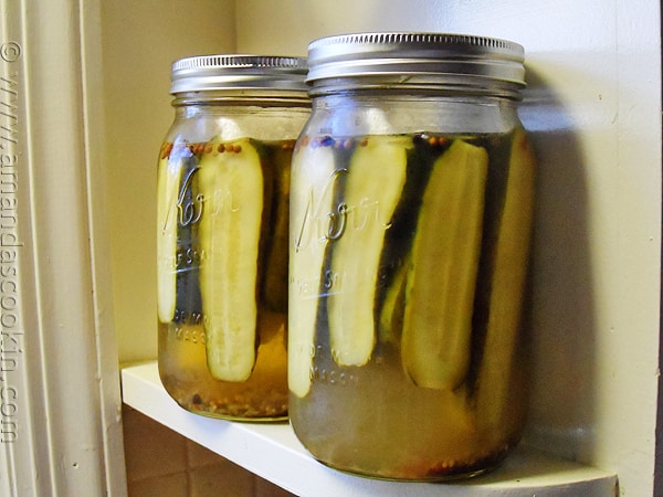 Homemade Claussen Pickles Copycat by AmandasCookin.com