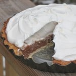 Homemade Baker’s Square French Silk Pie