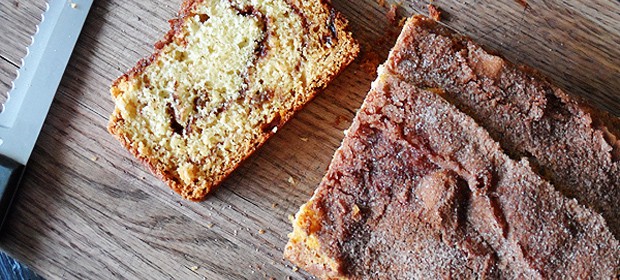 Cinnamon Raisin Swirl Quick Bread