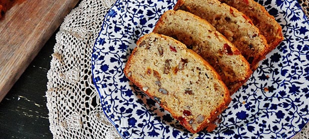 Cranberry Pecan Banana Bread