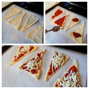 Pizza Crescent Roll Ups Amanda S Cookin Apps Finger Foods