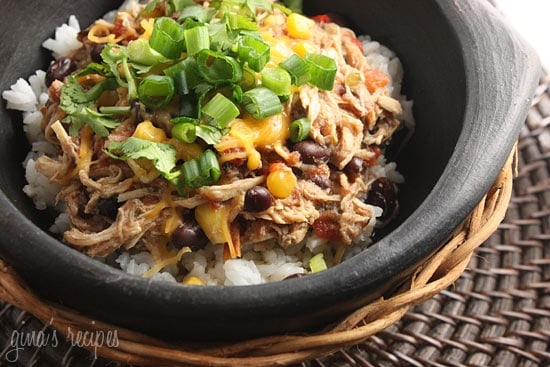 15 Chicken Recipes for Dinner - Crock Pot Santa Fe Chicken