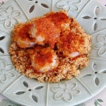 Baked Breaded Shrimp: Cheddar Jack & Bacon AmandasCookin.com #KraftFreshTake @amandaformaro