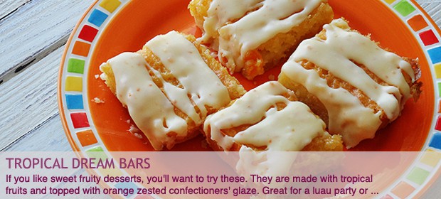 Tropical Dream Dessert Bars