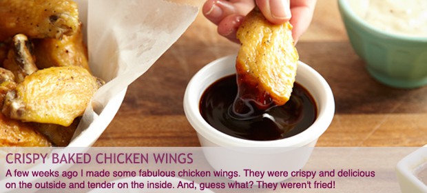 Crispy Baked Chicken Wings