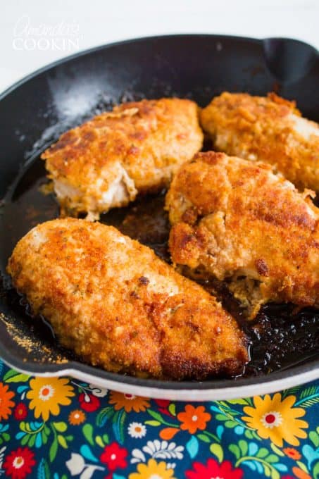 Spicy Oven Fried Chicken: making fried chicken in the oven