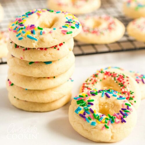 stack of mexican cookies