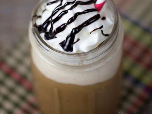 Homemade Mocha Frappuccino: a Starbucks inspired drink
