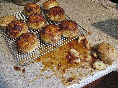 Banana Upside Down Muffins