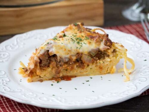 Spaghetti Pie A Comfort Classic Meal That S Super Easy To Make