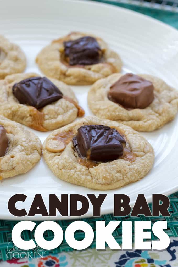 candy bar cookies recipe