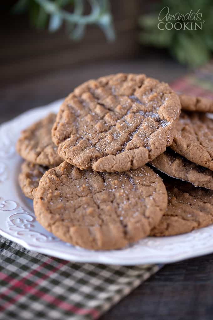 Nutella Peanut Butter Cookies