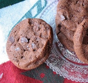 A close up photo of world peace cookies.