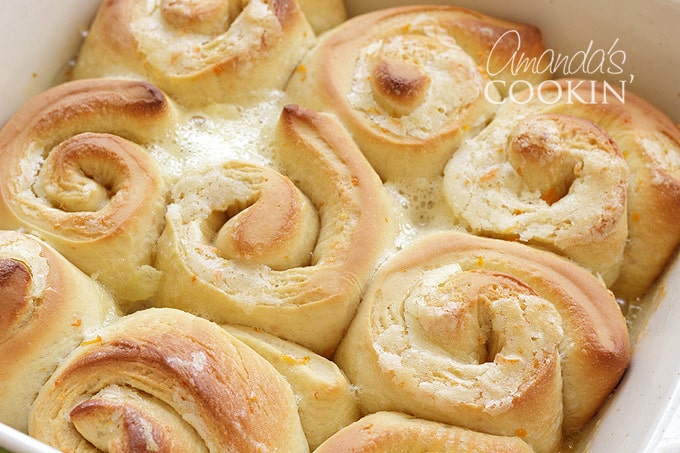 orange rolls without frosting
