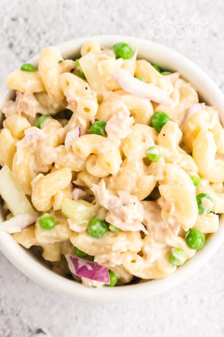 Tuna Pasta Salad Recipe - Amanda's Cookin'