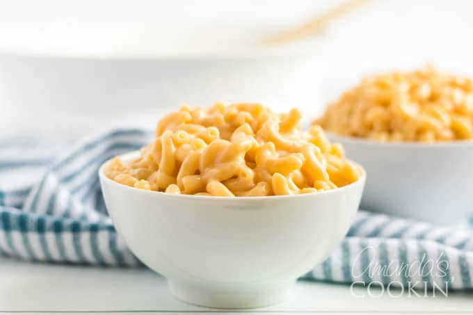 bowl of stovetop mac and cheese