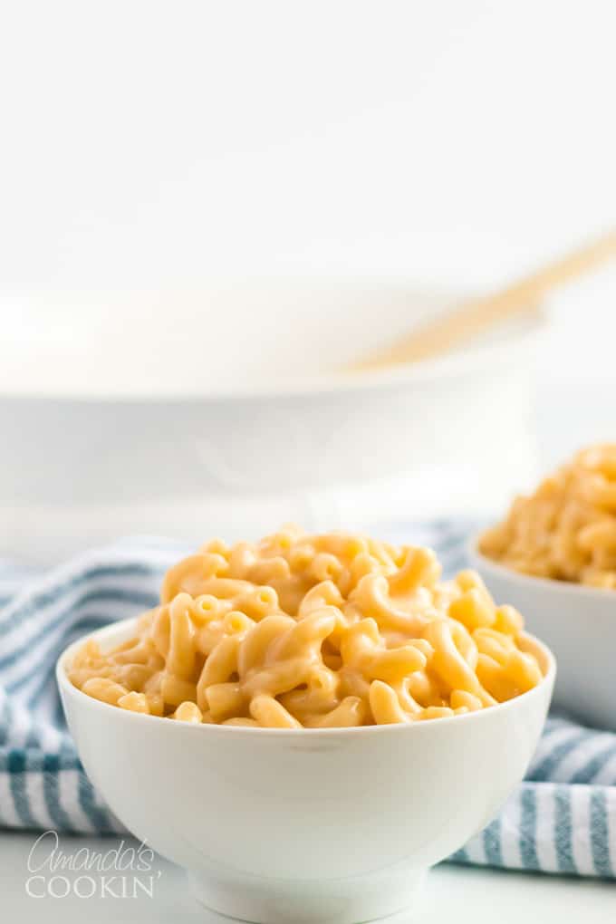 bowl of stovetop mac and cheese