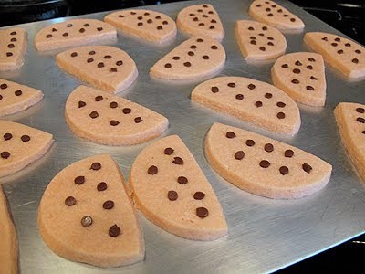 watermelon cookies