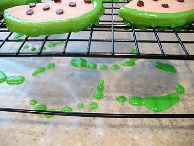 watermelon cookies