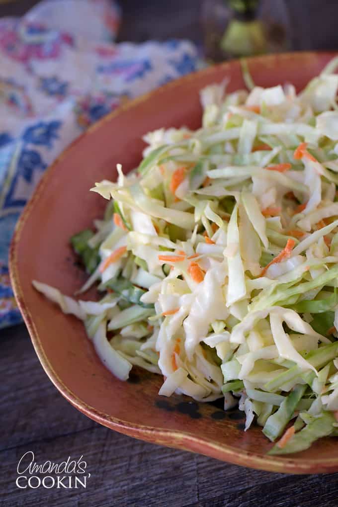 ingredients for coleslaw