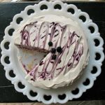 Vanilla Bean Mulberry Cake