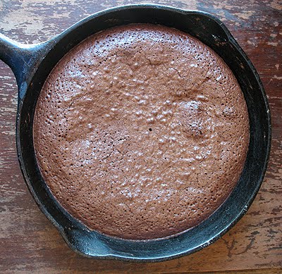 Brownies in a Cast Iron Skillet - Amanda's Cookin' 