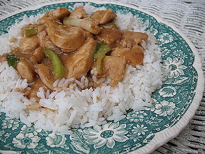 Chicken Scallion Stir Fry