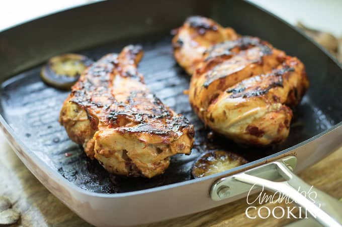 Tips for cooking chicken in a grill pan