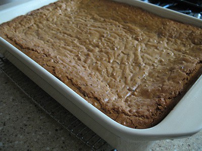 toffee blondies