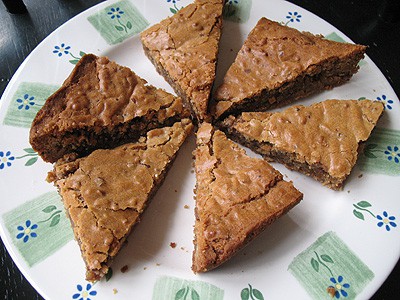 toffee blondies