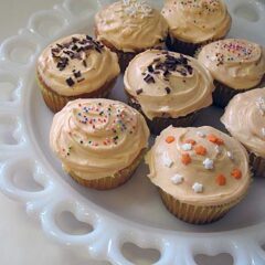 Orange Creamsicle Cupcakes