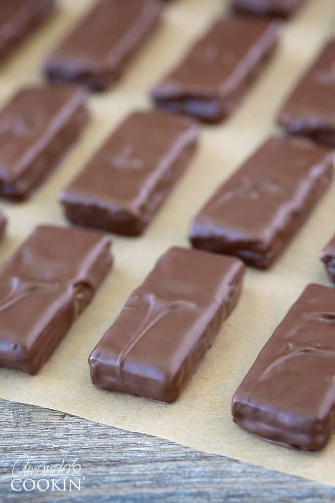 Homemade Chocolate Candy Bars Recipe