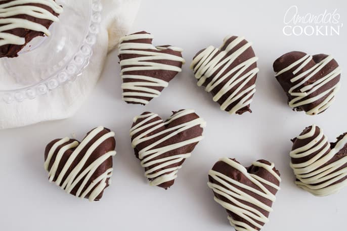 Heart Oreo Truffles