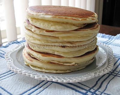 Freezer pancake dippers