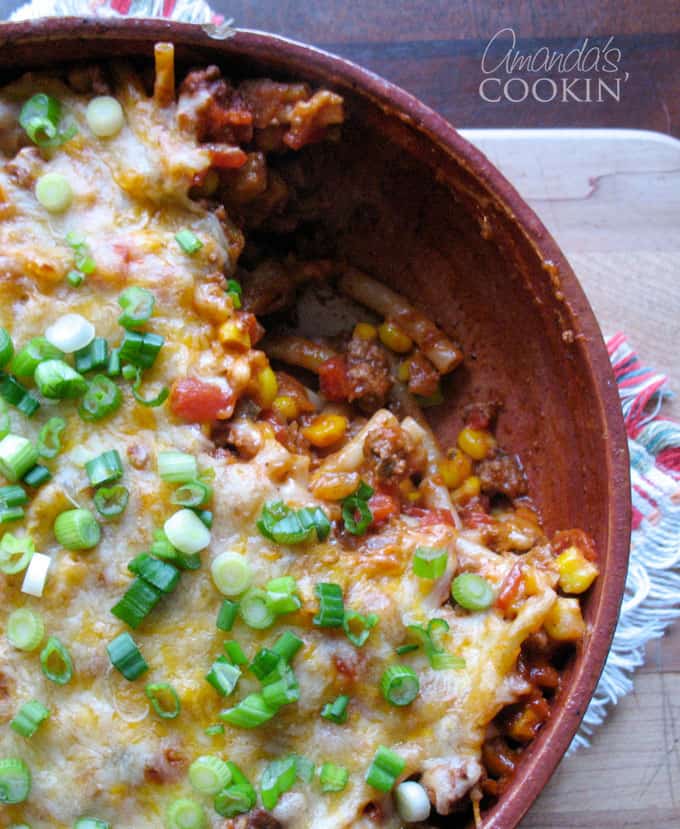 Ground Beef Casserole: delicious southwest flavors in an ...