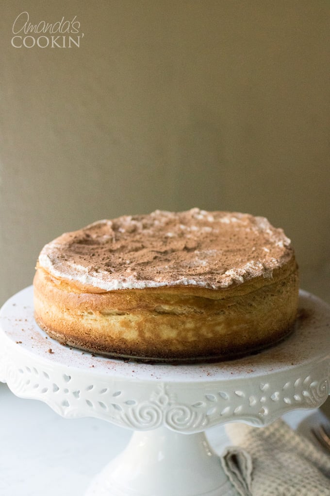 How to make tiramisu cheesecake: step 17