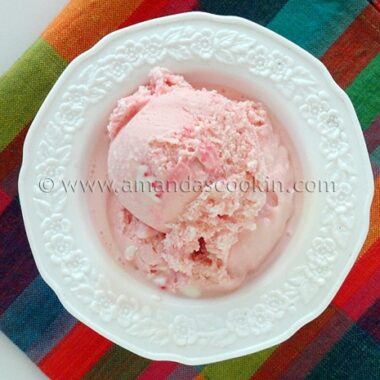 pink peppermint ice cream