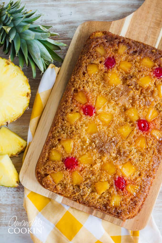 Pineapple Upside Down Cake | Only Crumbs Remain