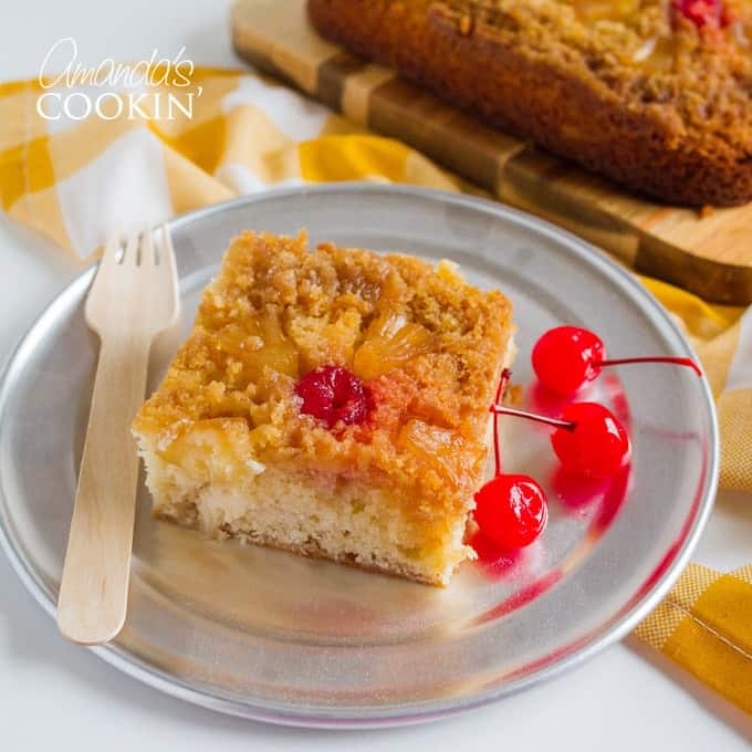 Mini Pineapple Upside-Down Cakes - Baker by Nature