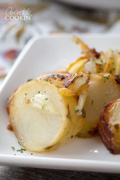 Crispy Roast Potatoes: not your traditional potato side dish!