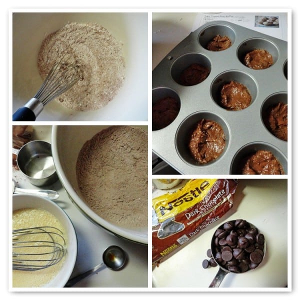 Starbuck's Hot Cocoa Chocolate Chip Muffins